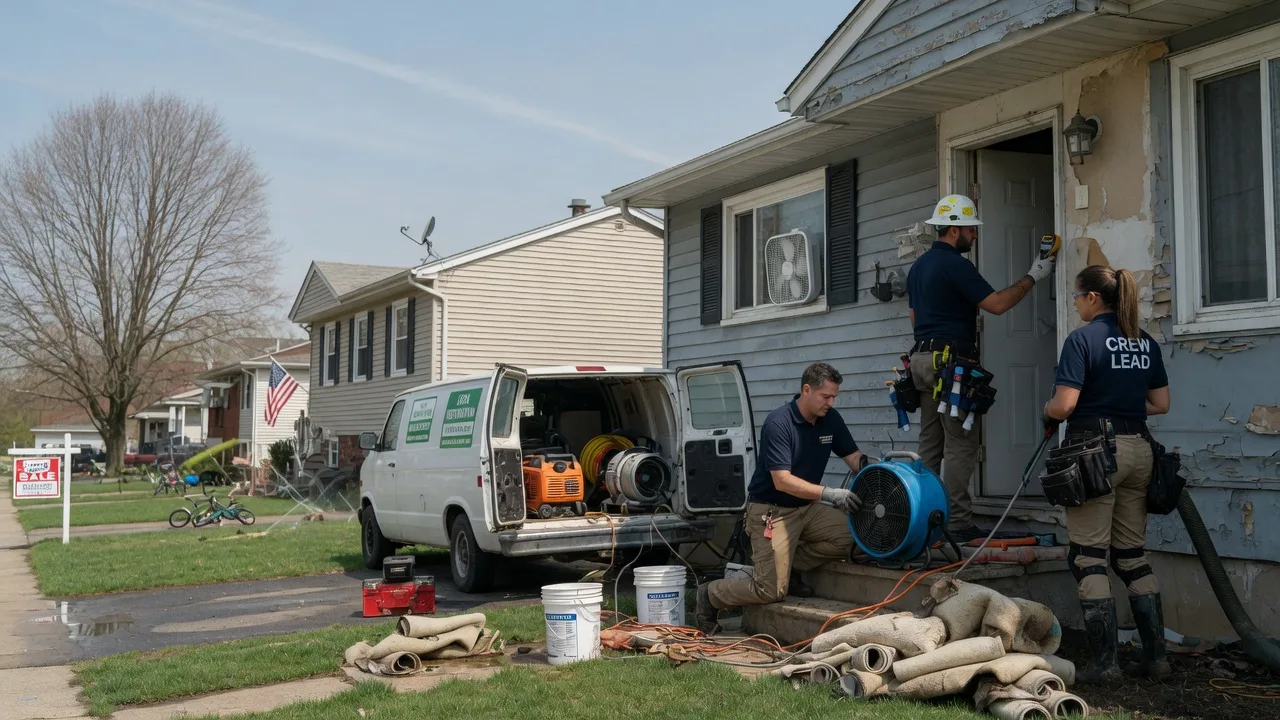 Flood Cleanup in Nescopeck, PA near me